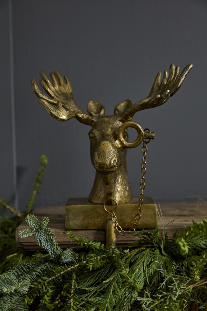 Eugene the Moose Stocking Holder – Eric + Eloise