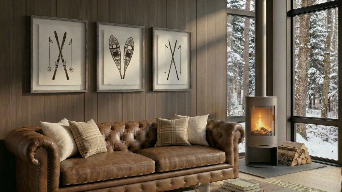 Nordic Skis - Snow Collection - Eric & Eloise Collection