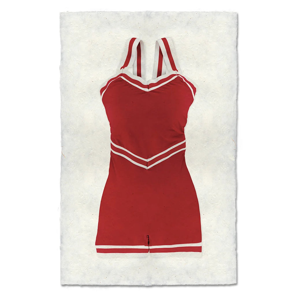 Solid Red Retro Bathing Suit - Eric & Eloise Collection