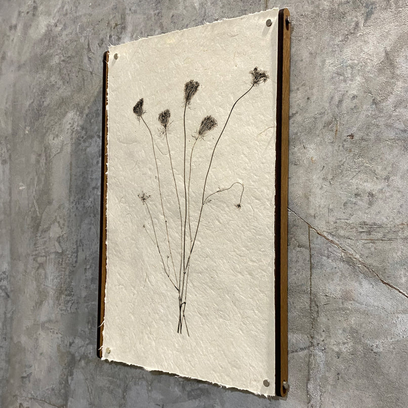 Frameless Wood and Steel Hanger - Eric & Eloise Collection