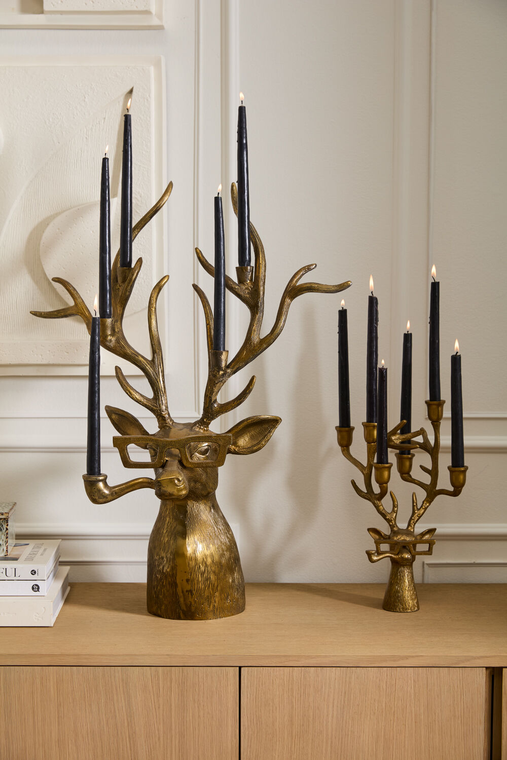 Frankie the Stag Candelabra 2 Sizes | Official Eric + Eloise Collection - Eric & Eloise Collection