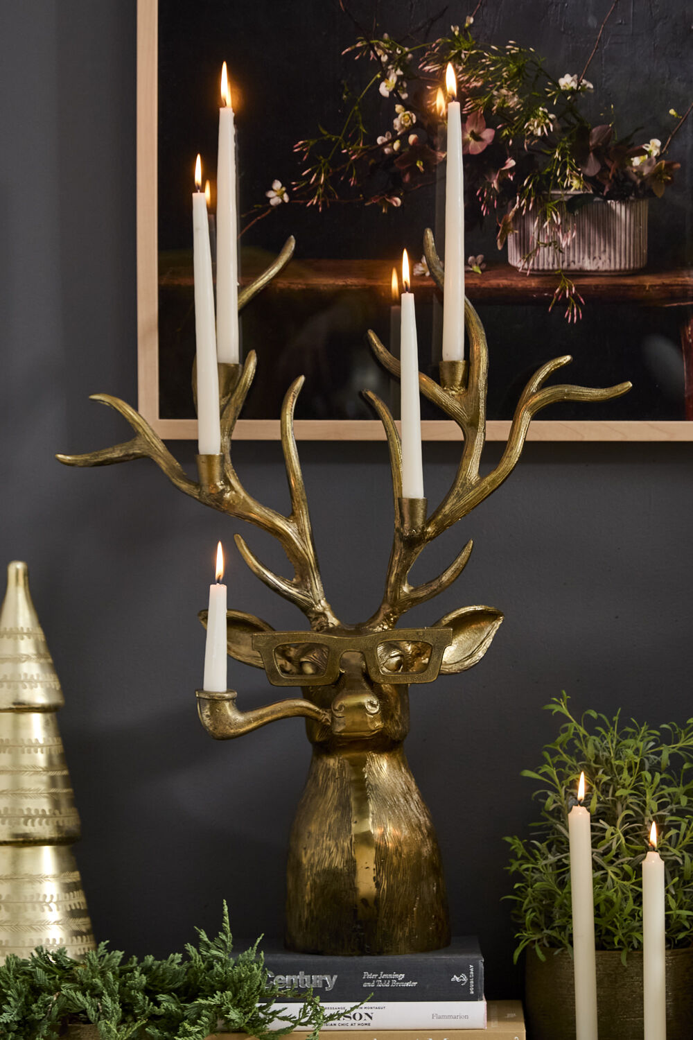 Frankie the Stag Candelabra 2 Sizes | Official Eric + Eloise Collection - Eric & Eloise Collection