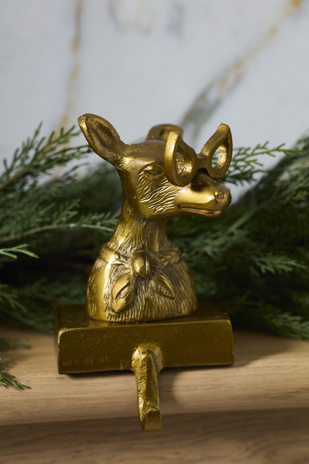 Margie the Doe Stocking Holder | Eric + Eloise Collection Cast Metal - Eric & Eloise Collection