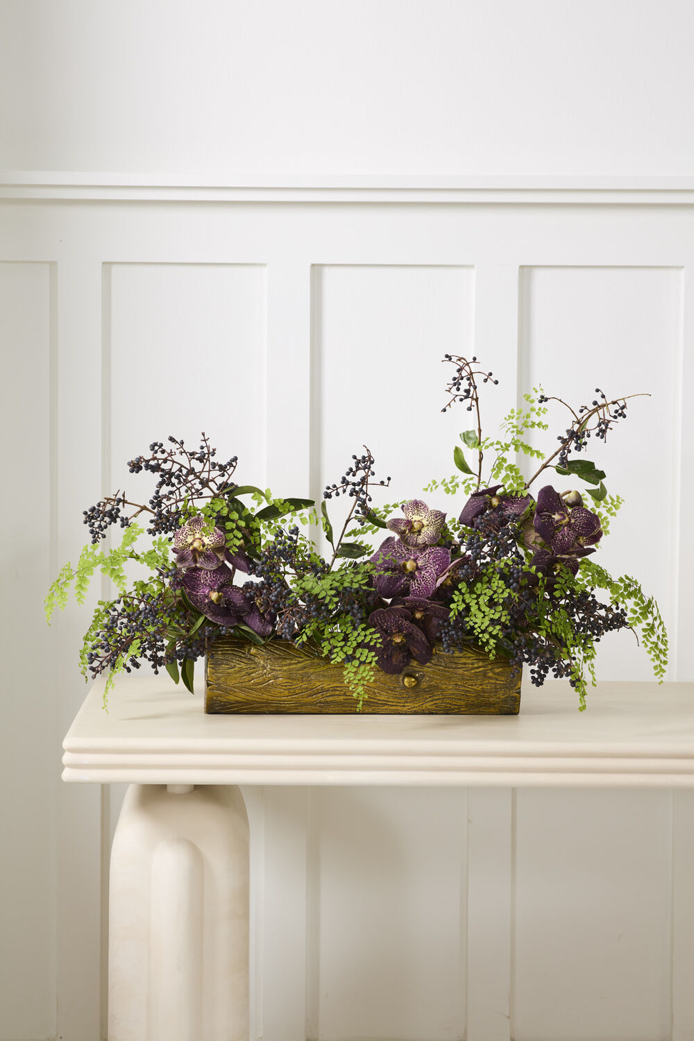 Winter Forest Trough | Antique Gold